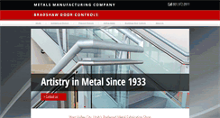Desktop Screenshot of metalsmfg.com